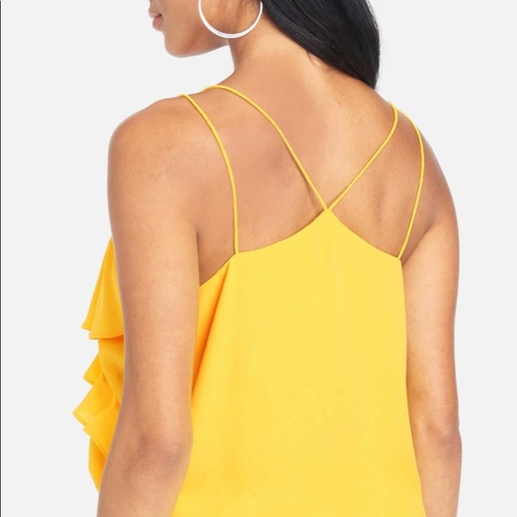 BEBE FLUTTER FRONT CAMISOLE - Picture 3 of 3